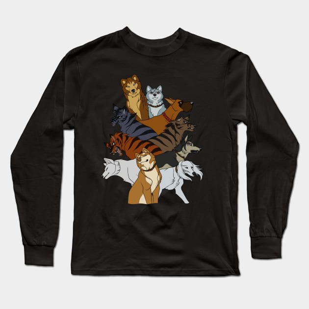 Ginga Nagareboshi Gin Long Sleeve T-Shirt by FlannMoriath